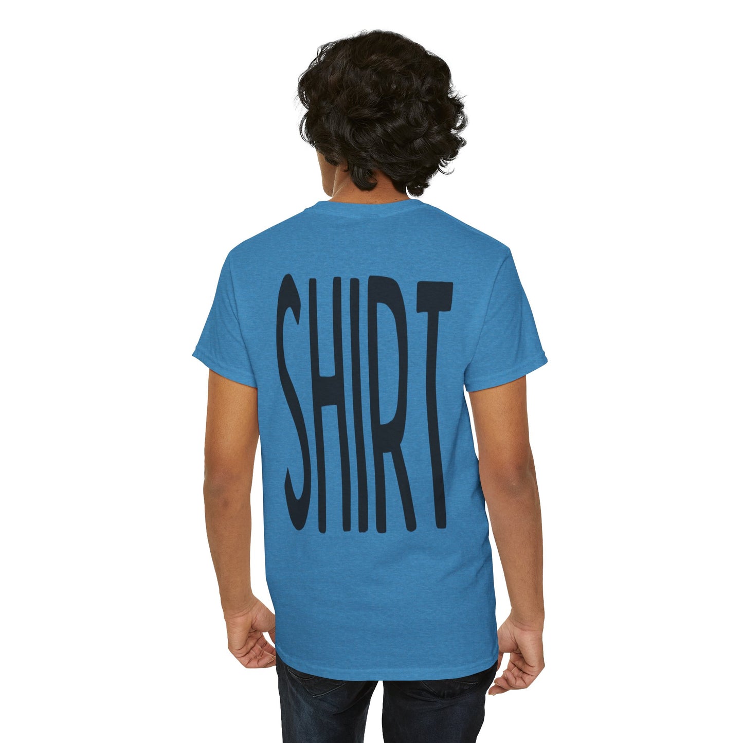 Obvious Design T-Shirt - 'Shirt' Text Front & Back