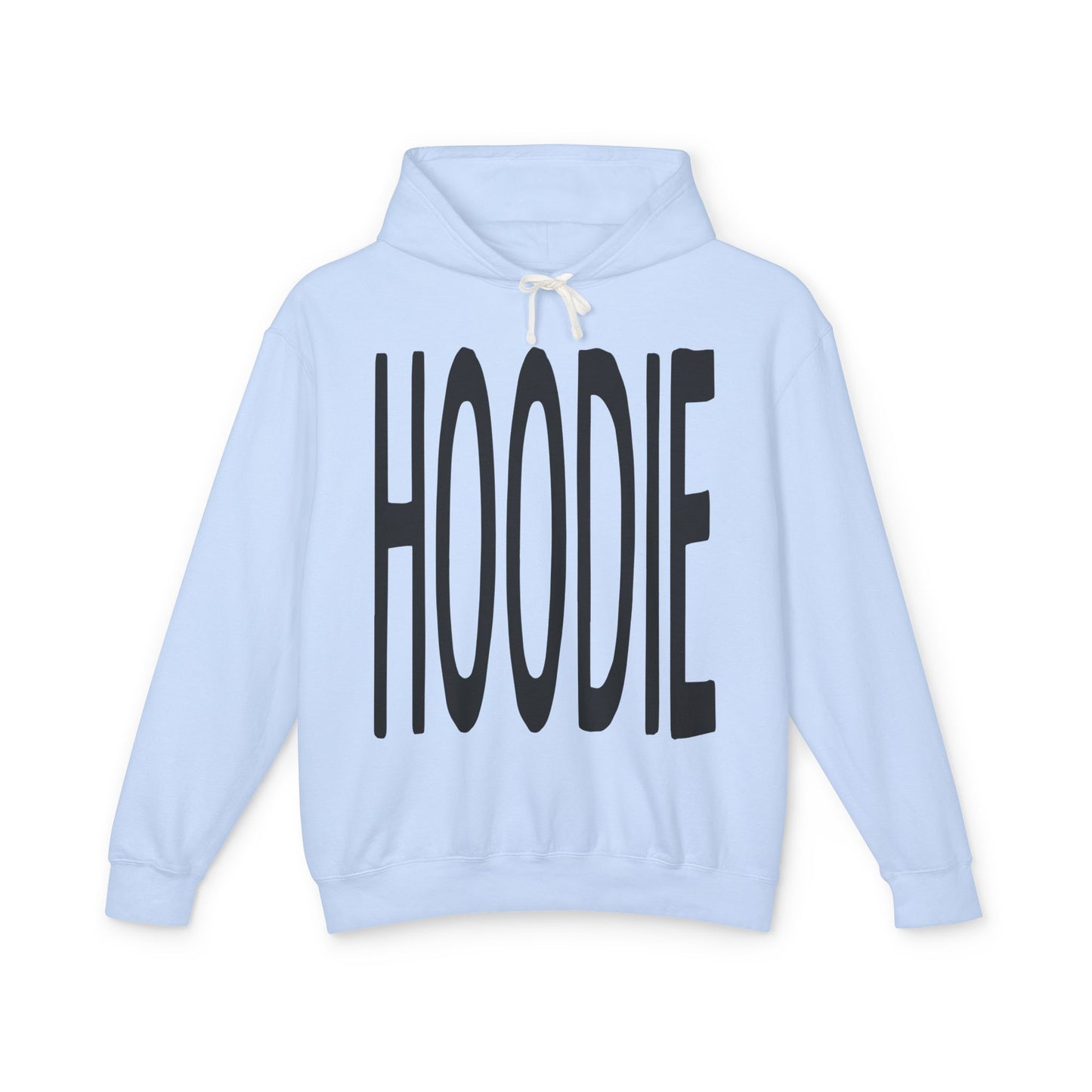 Obvious Collection Lightweight Hoodie - Funny and Ironic 'HOODIE' Design