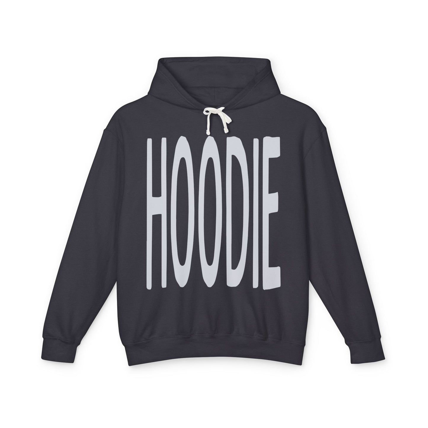 Obvious Collection Lightweight Hoodie - Funny and Ironic 'HOODIE' Design