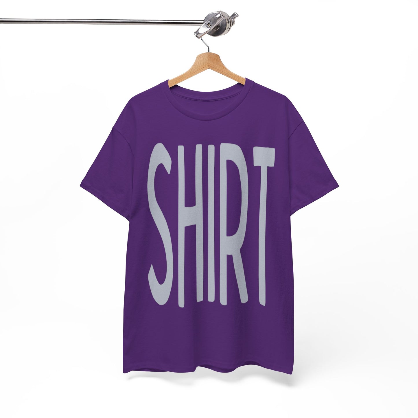Obvious Design T-Shirt - 'Shirt' Text Front & Back