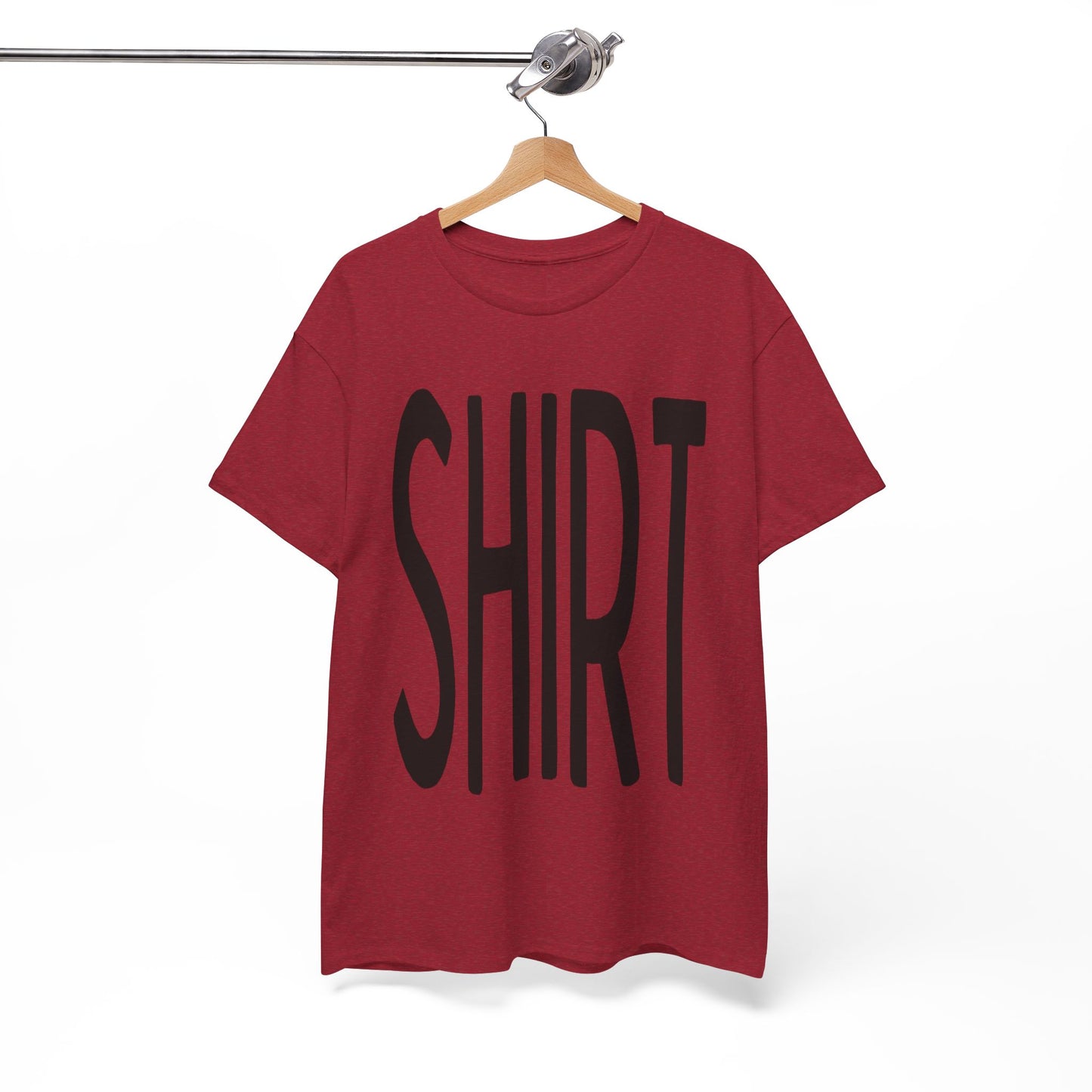 Obvious Design T-Shirt - 'Shirt' Text Front & Back