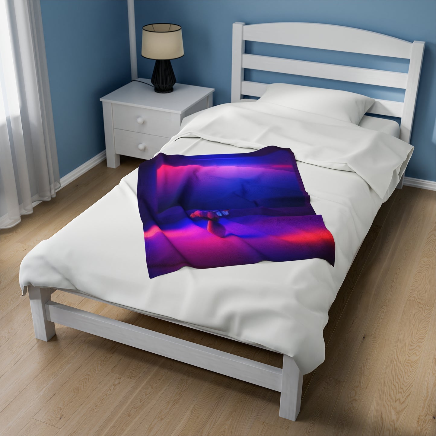 Unique Depth Blanket, Soft Plush Throw, Cozy Warm Bedding, Unique Comforting Home Decor, Depth Design
