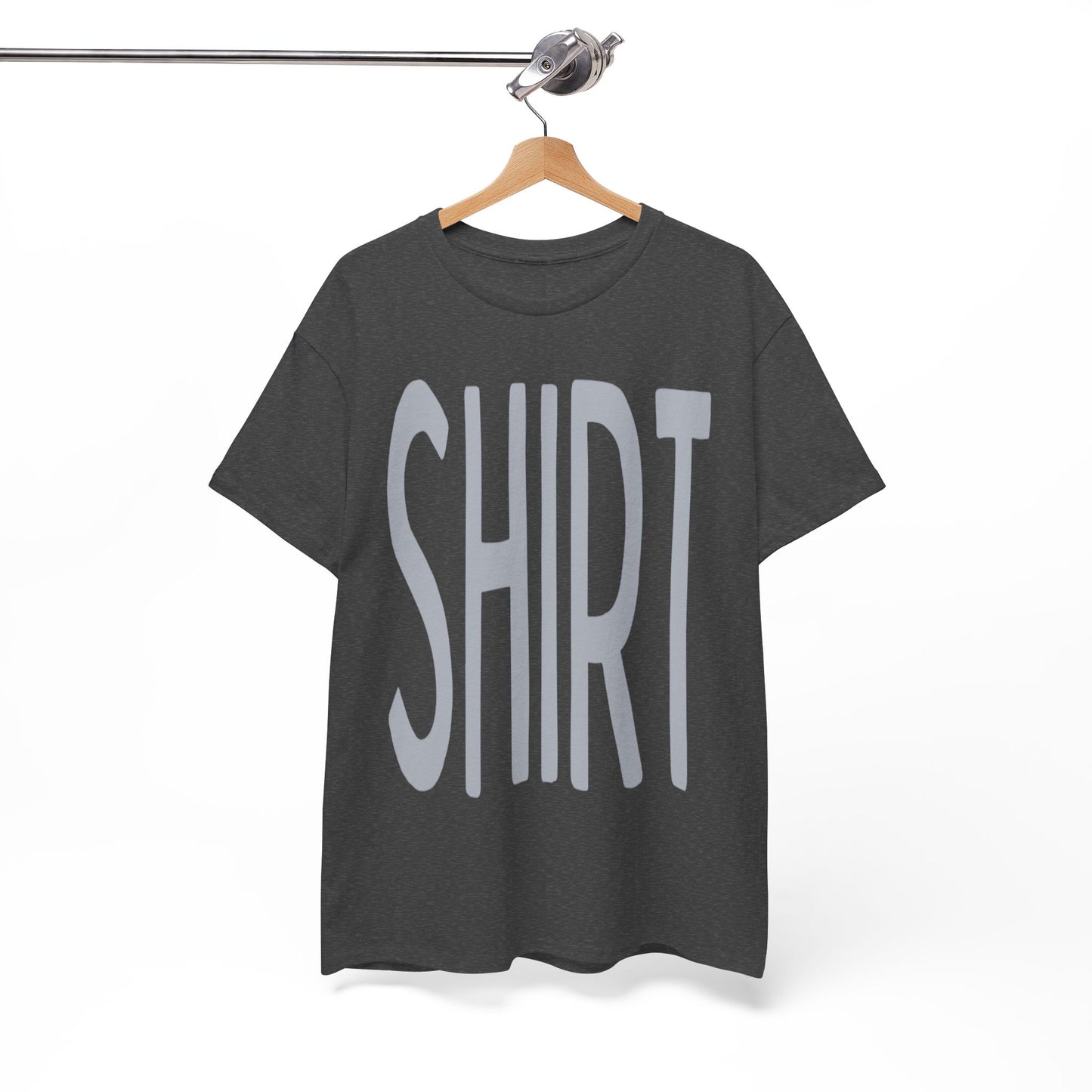 Obvious Design T-Shirt - 'Shirt' Text Front & Back