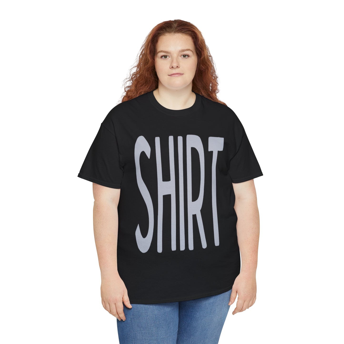 Obvious Design T-Shirt - 'Shirt' Text Front & Back
