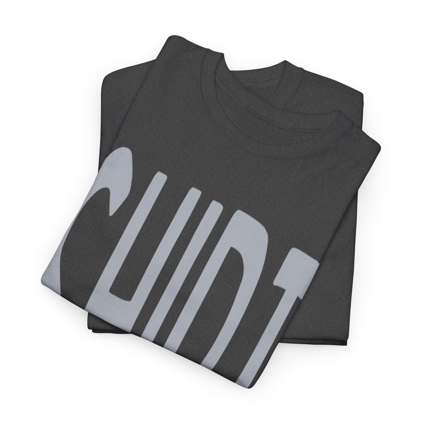 Obvious Design T-Shirt - 'Shirt' Text Front & Back