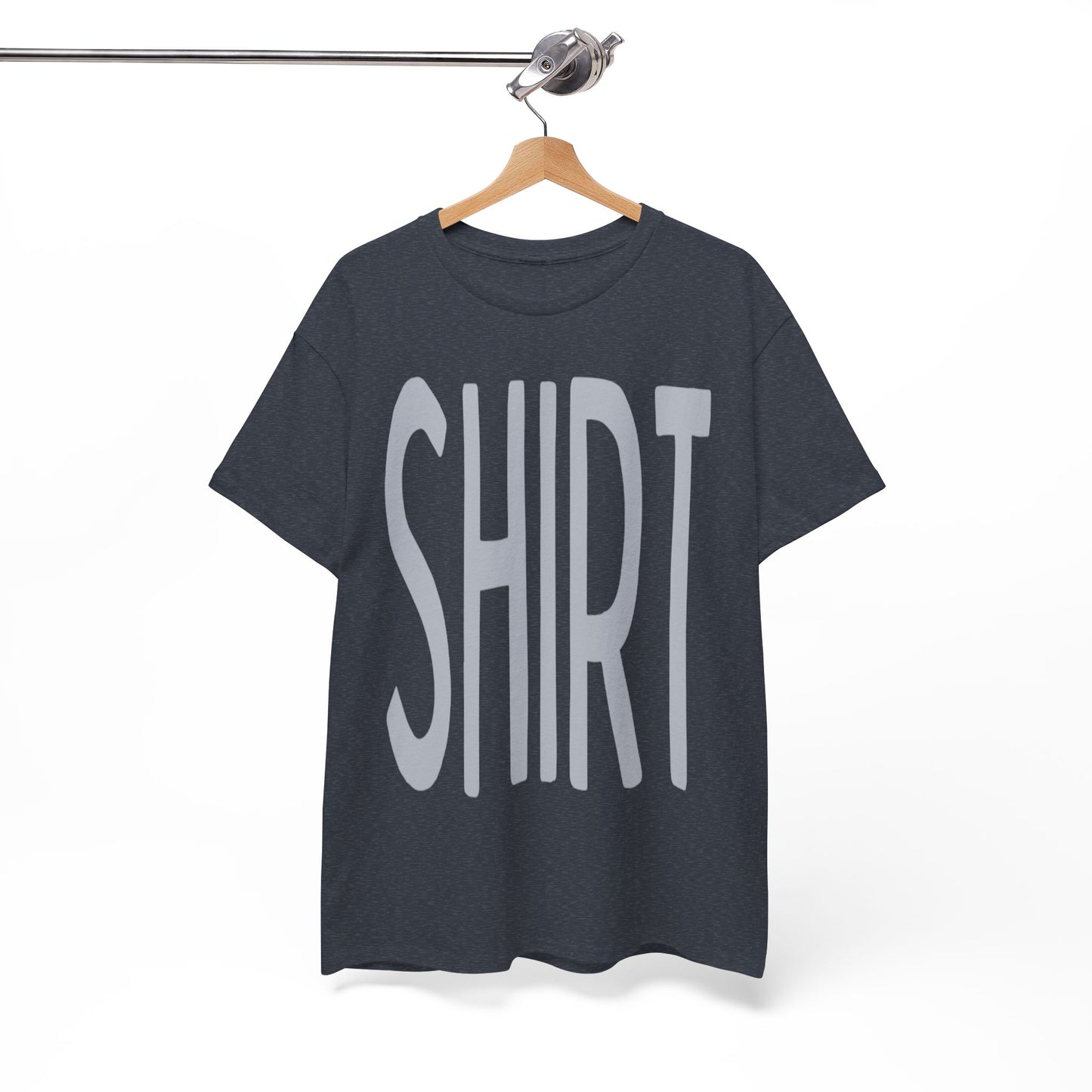 Obvious Design T-Shirt - 'Shirt' Text Front & Back