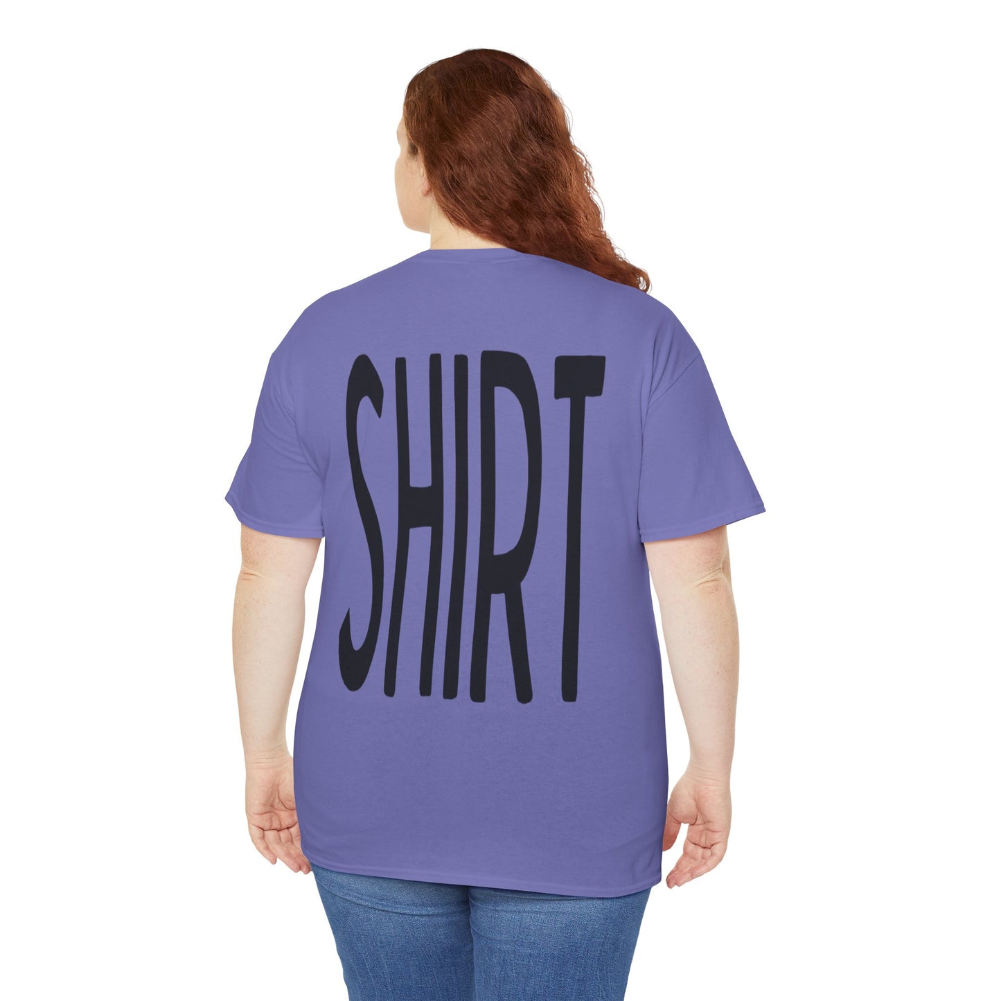 Obvious Design T-Shirt - 'Shirt' Text Front & Back