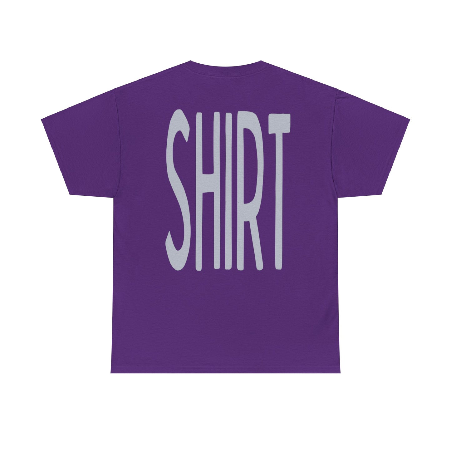 Obvious Design T-Shirt - 'Shirt' Text Front & Back