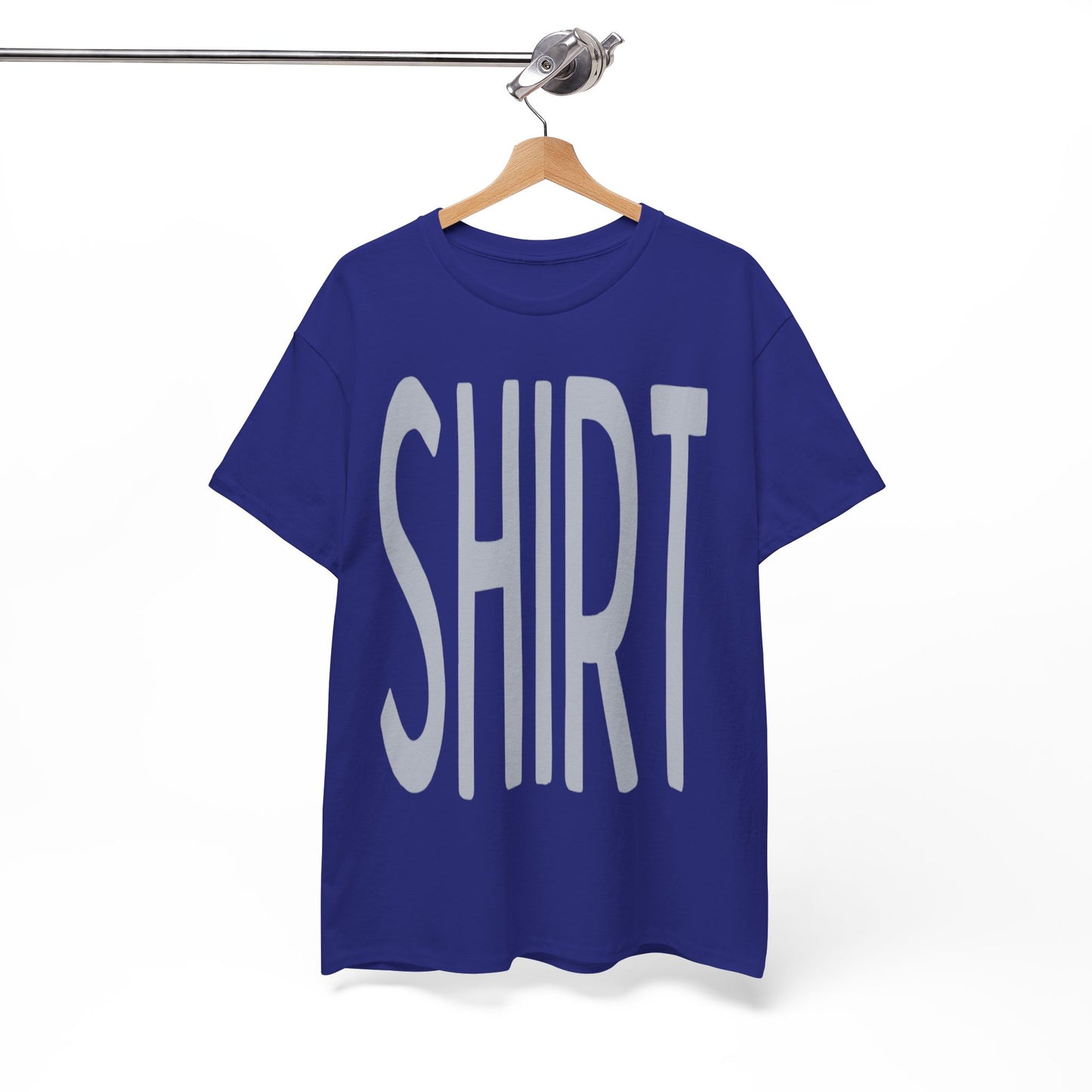 Obvious Design T-Shirt - 'Shirt' Text Front & Back