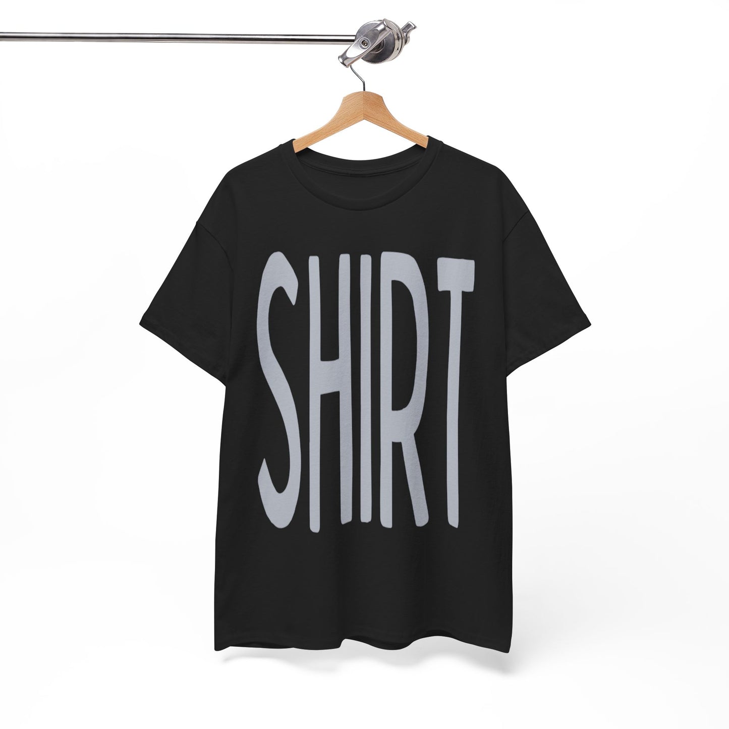 Obvious Design T-Shirt - 'Shirt' Text Front & Back
