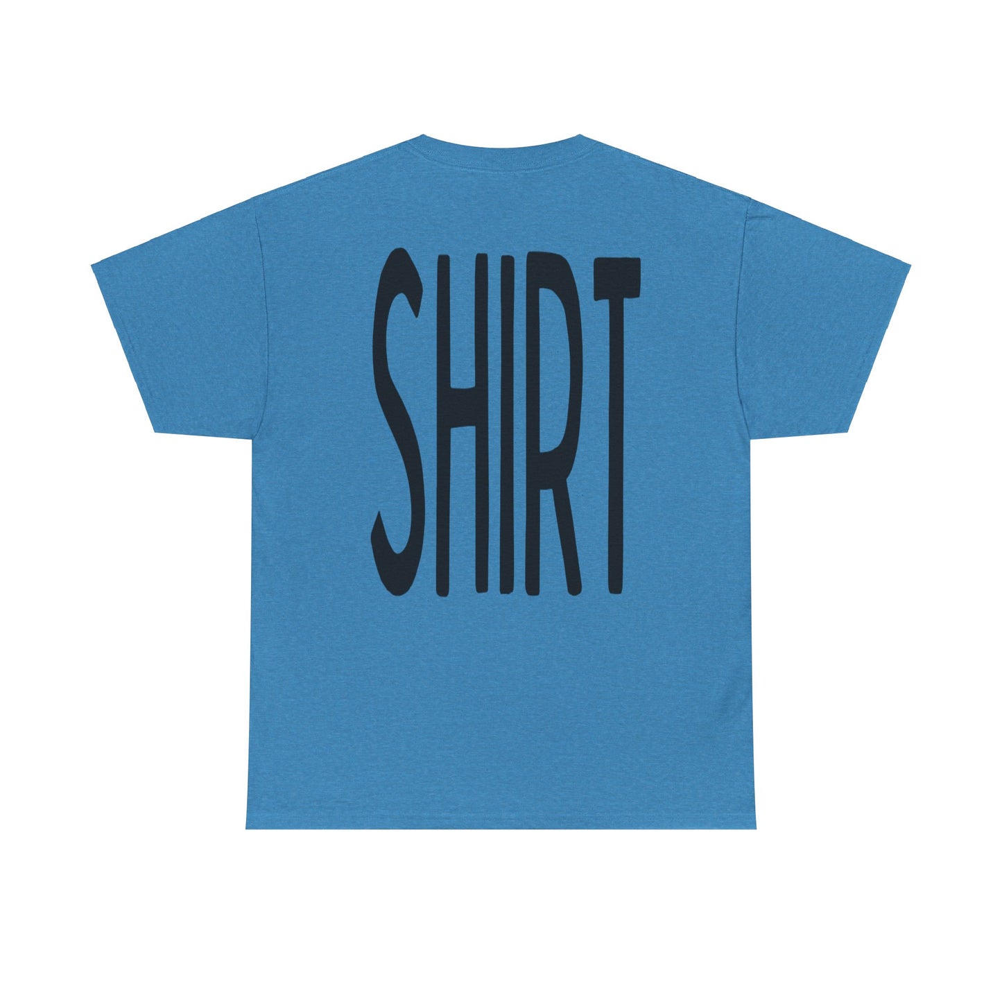 Obvious Design T-Shirt - 'Shirt' Text Front & Back