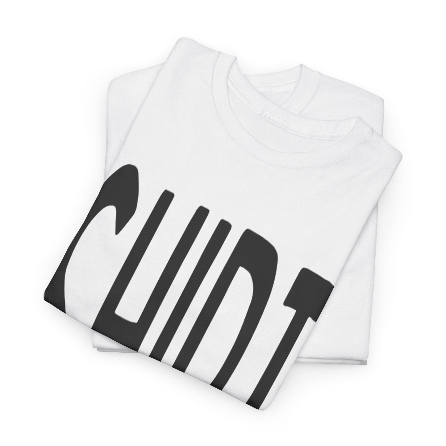 Obvious Design T-Shirt - 'Shirt' Text Front & Back