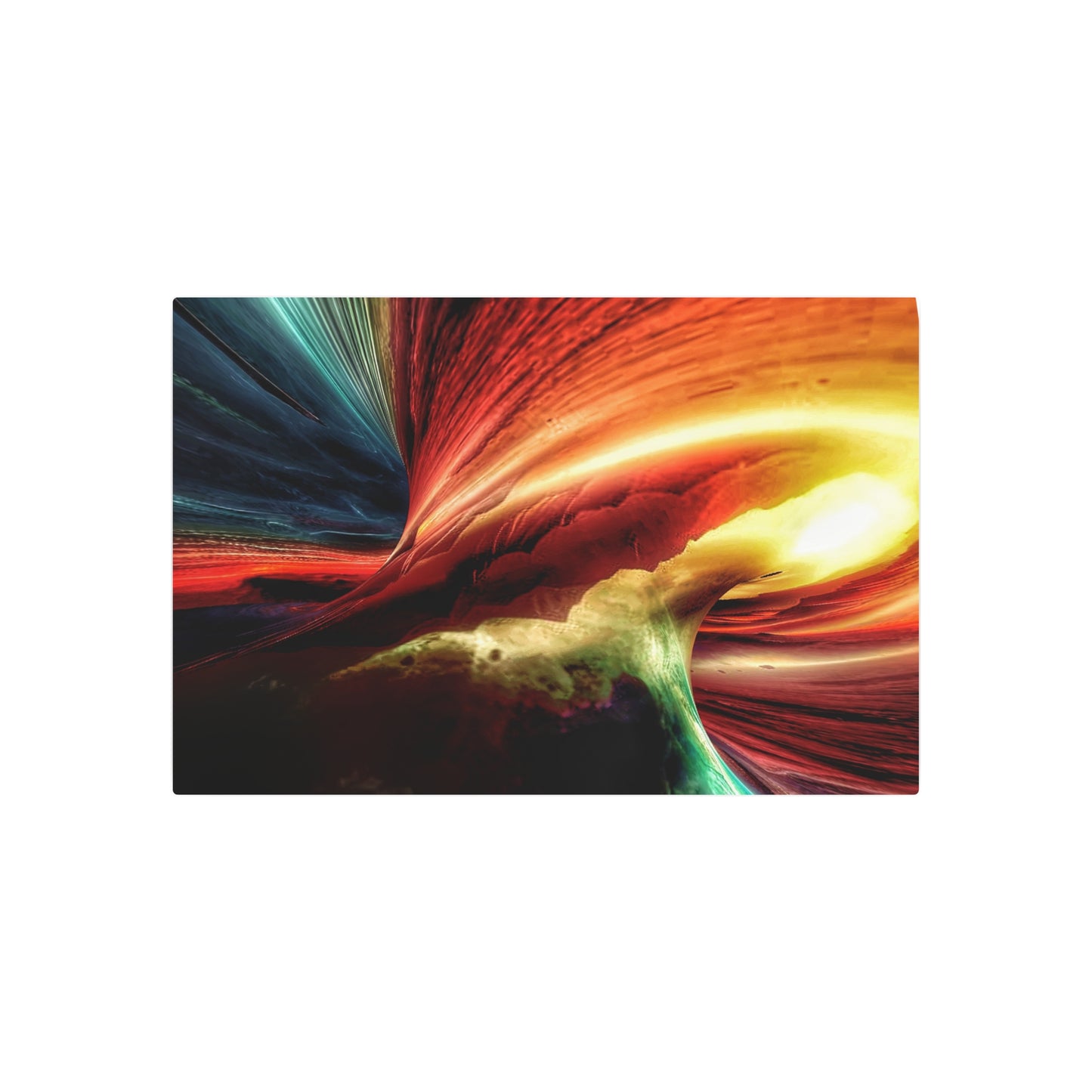 Vibrant Vortex Metal Art Sign - Home Decor & Gifts