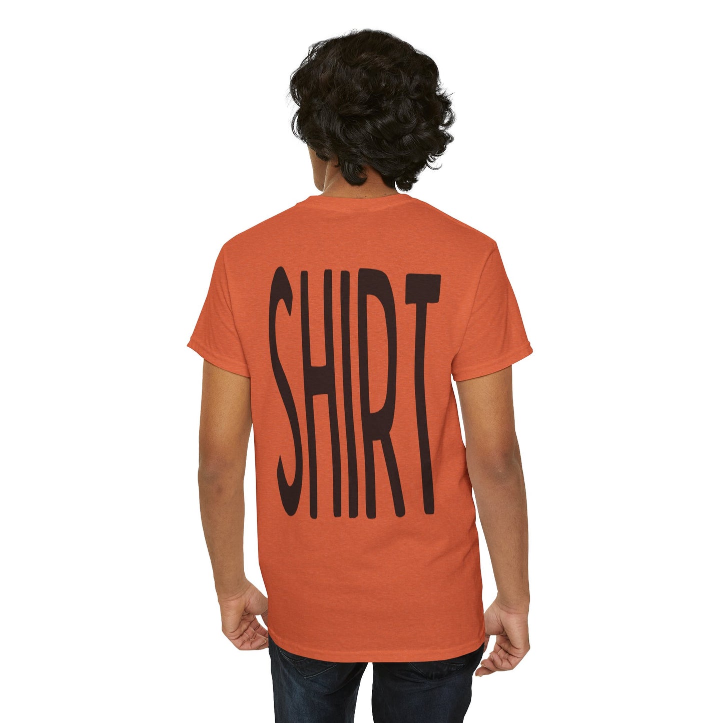 Obvious Design T-Shirt - 'Shirt' Text Front & Back