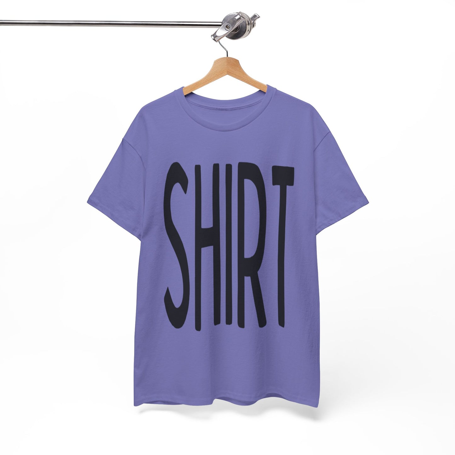 Obvious Design T-Shirt - 'Shirt' Text Front & Back