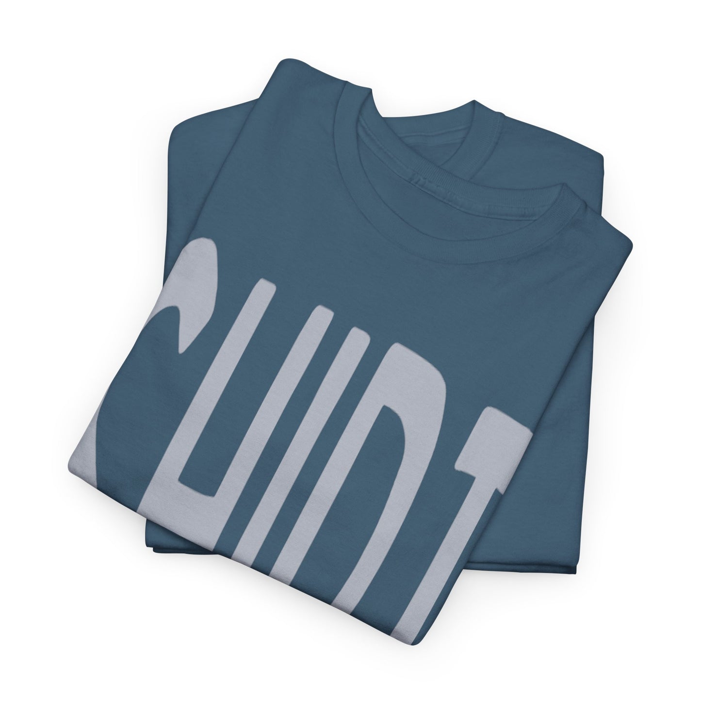 Obvious Design T-Shirt - 'Shirt' Text Front & Back