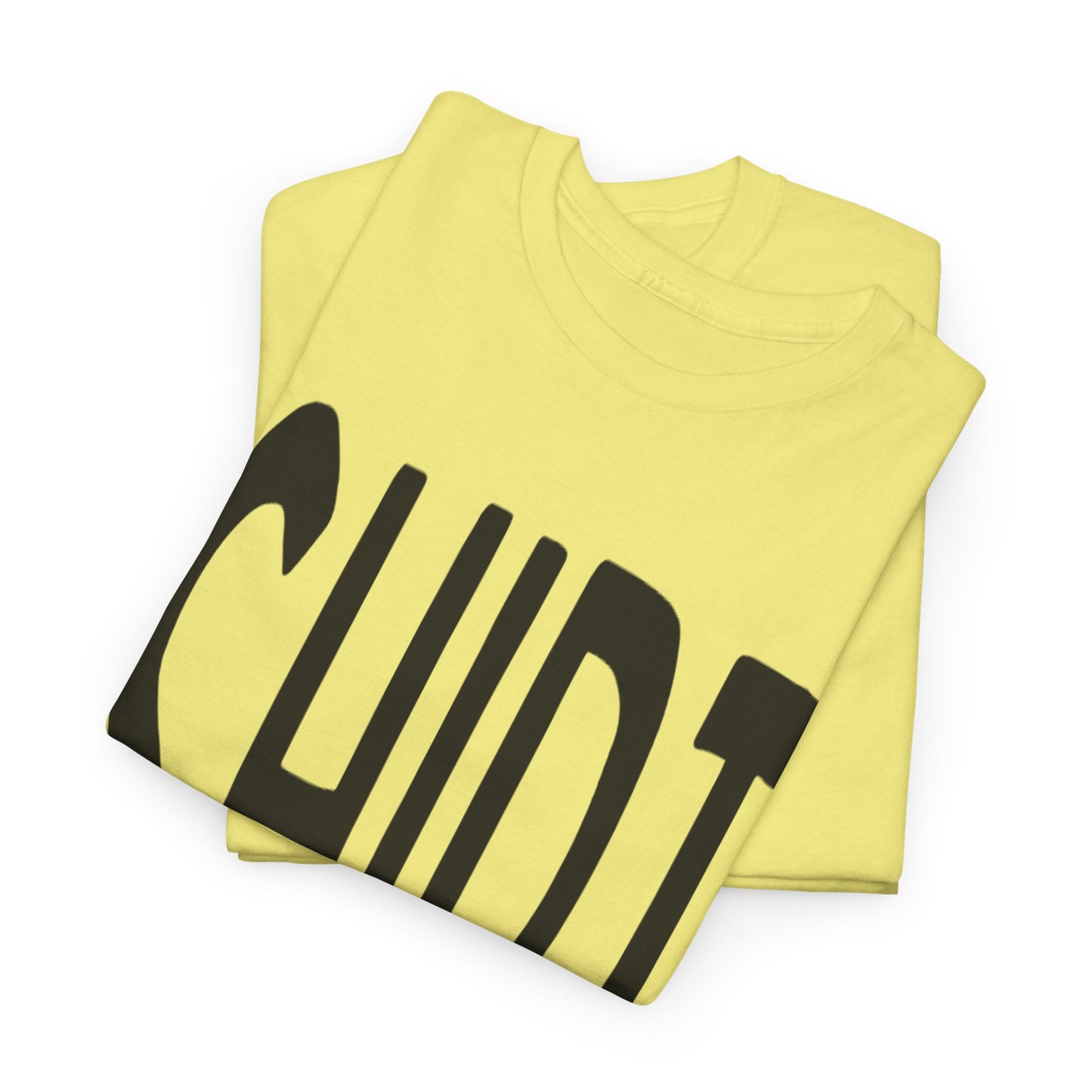 Obvious Design T-Shirt - 'Shirt' Text Front & Back