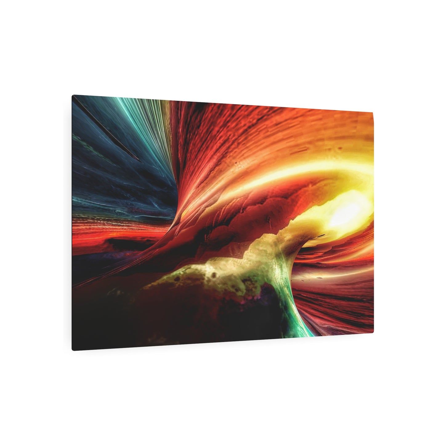 Vibrant Vortex Metal Art Sign - Home Decor & Gifts