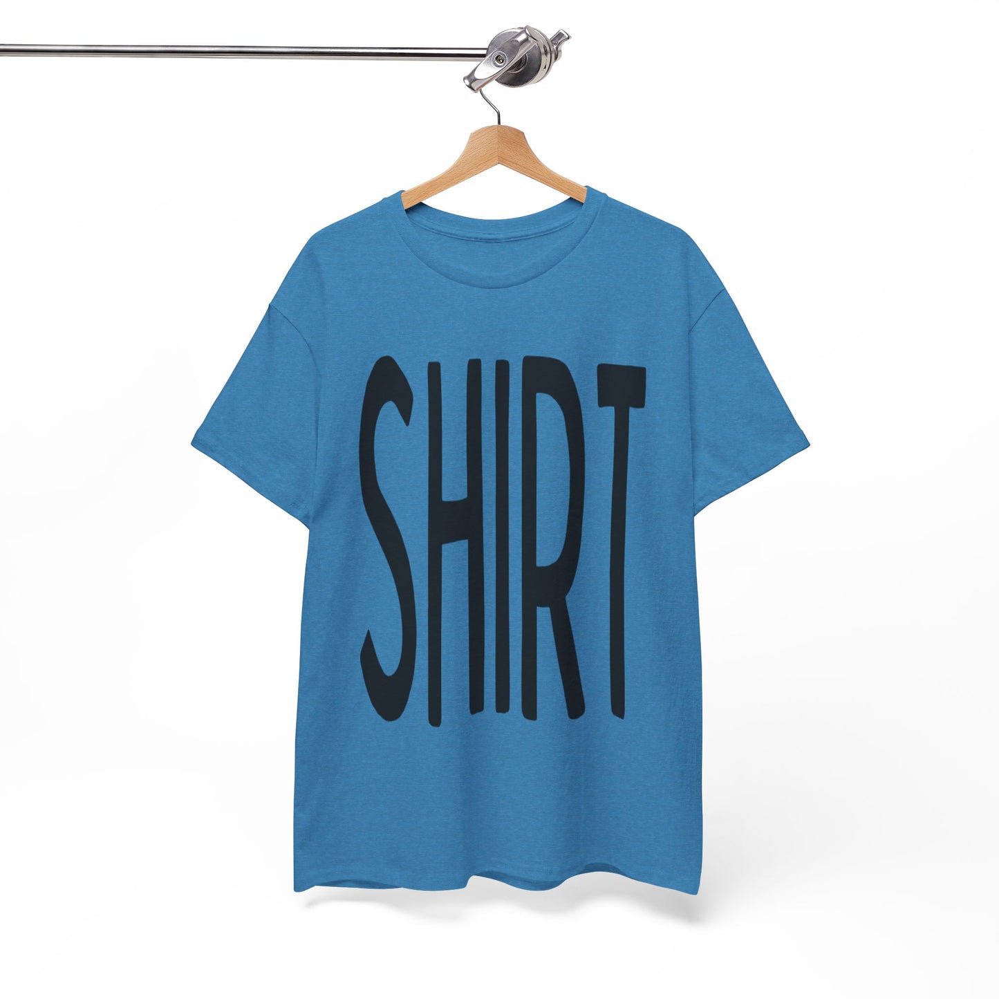 Obvious Design T-Shirt - 'Shirt' Text Front & Back