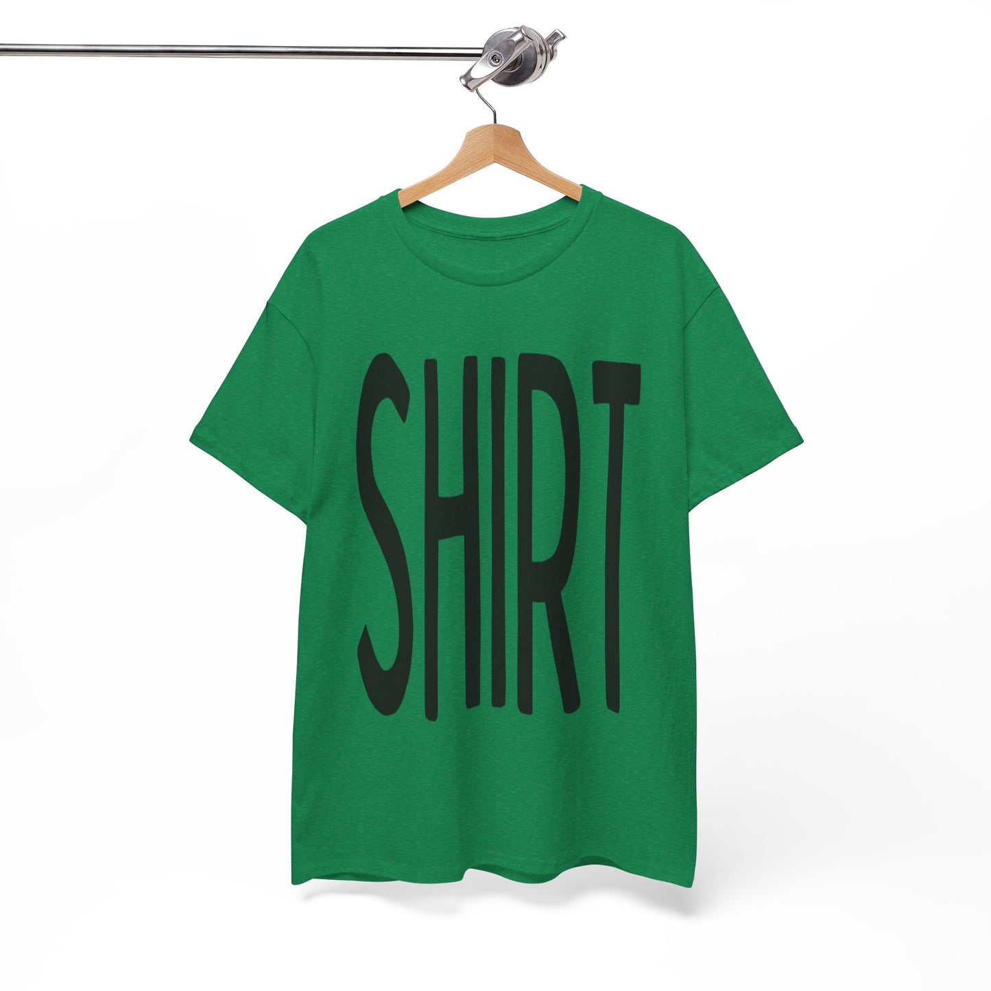 Obvious Design T-Shirt - 'Shirt' Text Front & Back