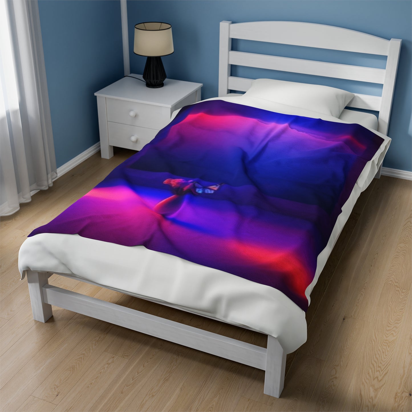 Unique Depth Blanket, Soft Plush Throw, Cozy Warm Bedding, Unique Comforting Home Decor, Depth Design