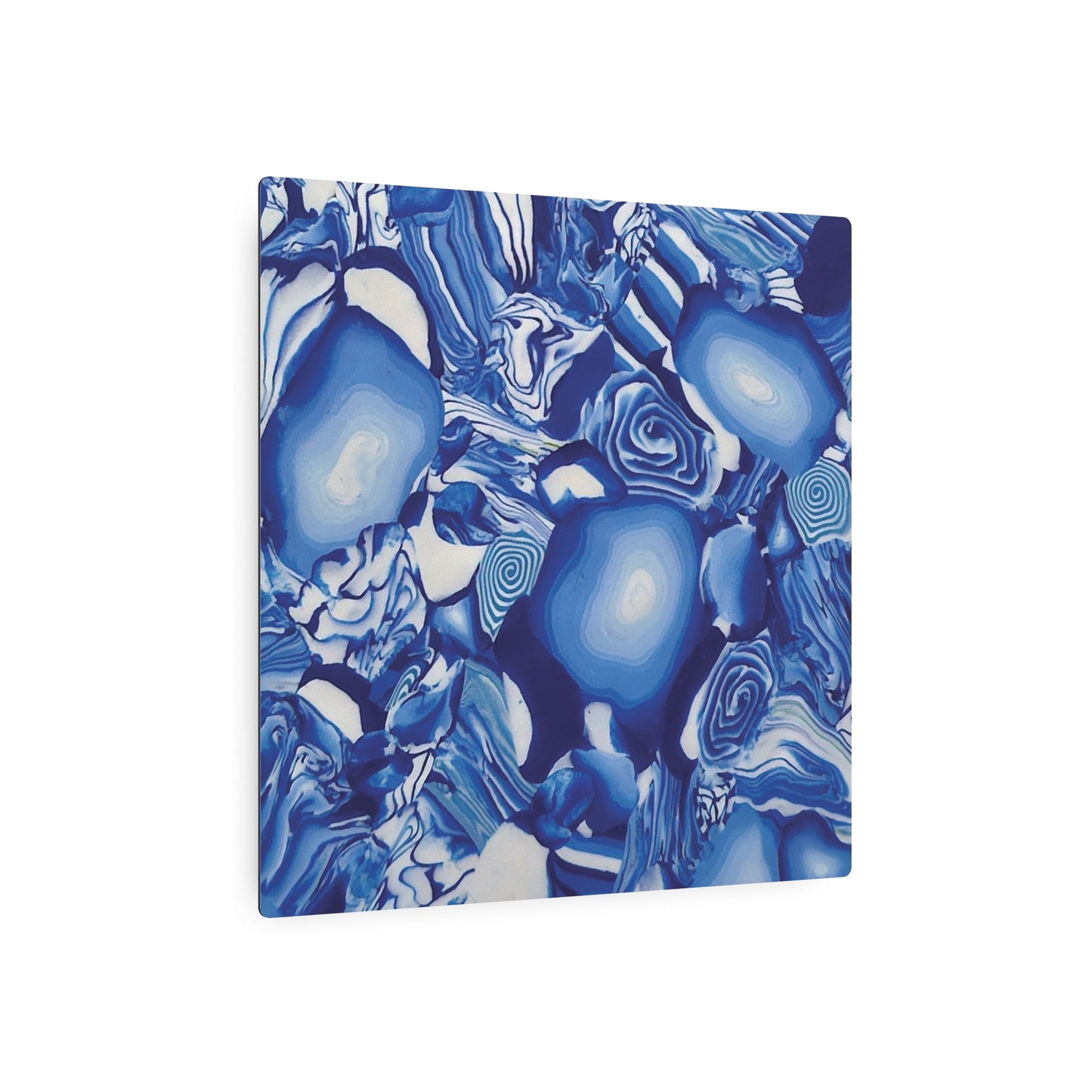 Swircles of Clay - Metal Art Sign – Wall Decor