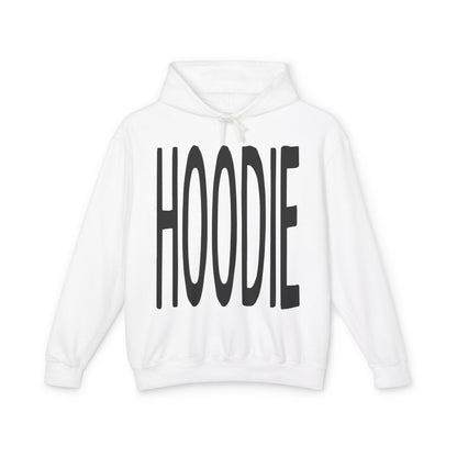 Obvious Collection Lightweight Hoodie - Funny and Ironic 'HOODIE' Design