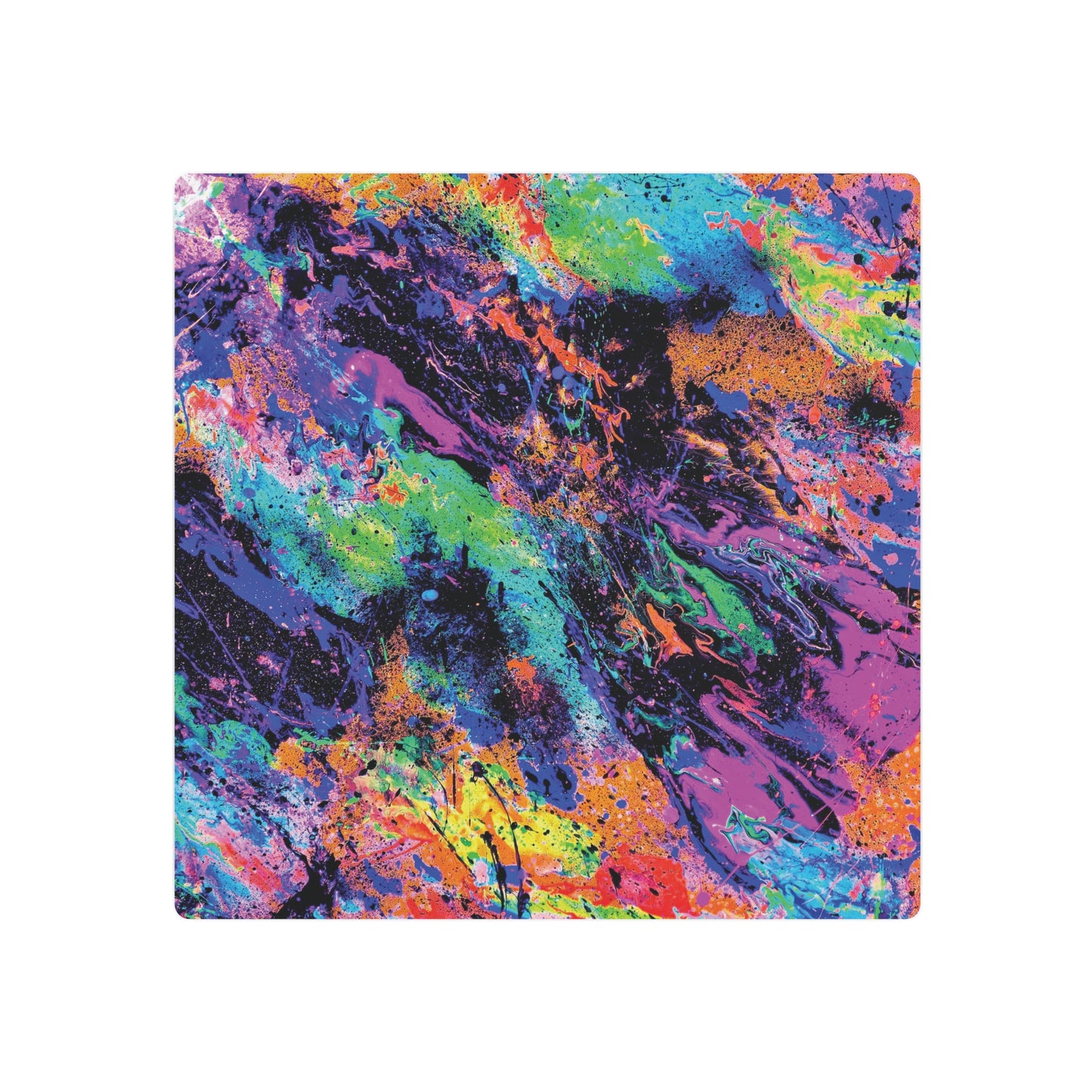 Glow Safari - Metal Art Sign – Vibrant Colorful Wall Decor