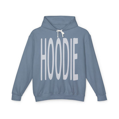 Obvious Collection Lightweight Hoodie - Funny and Ironic 'HOODIE' Design