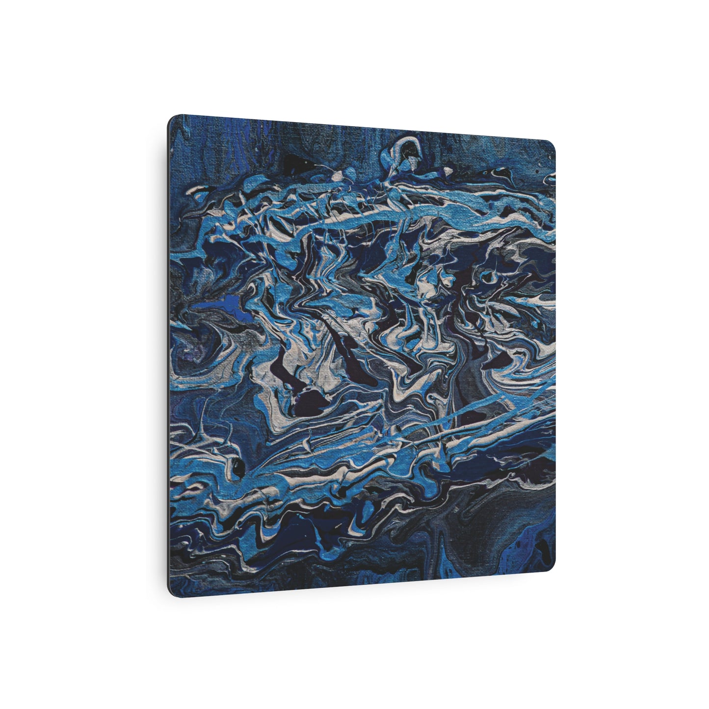 Grit Blue - Metal Art Sign – Wall Decor