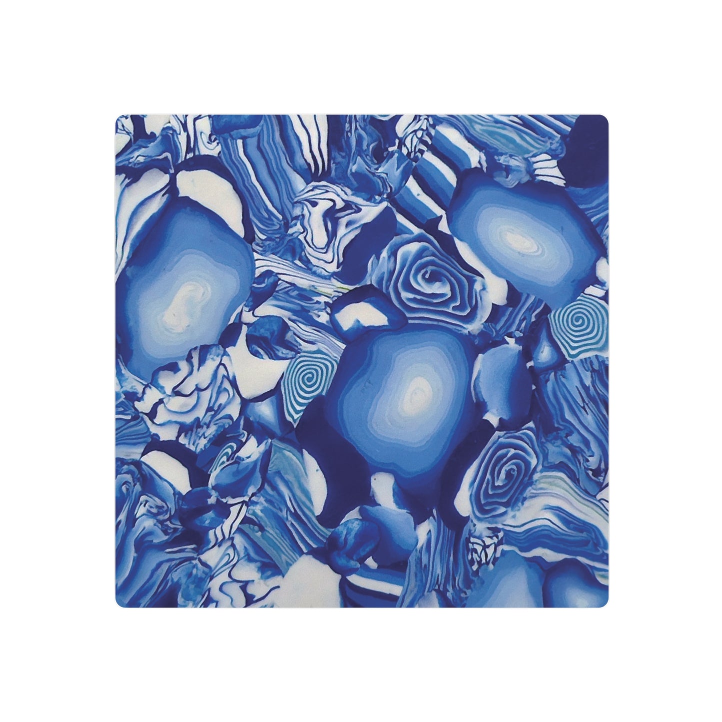 Swircles of Clay - Metal Art Sign – Wall Decor