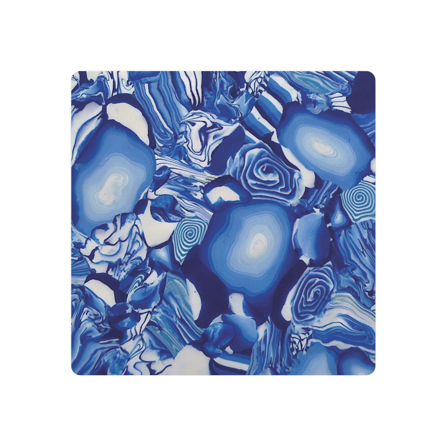 Swircles of Clay - Metal Art Sign – Wall Decor