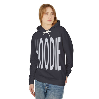 Obvious Collection Lightweight Hoodie - Funny and Ironic 'HOODIE' Design