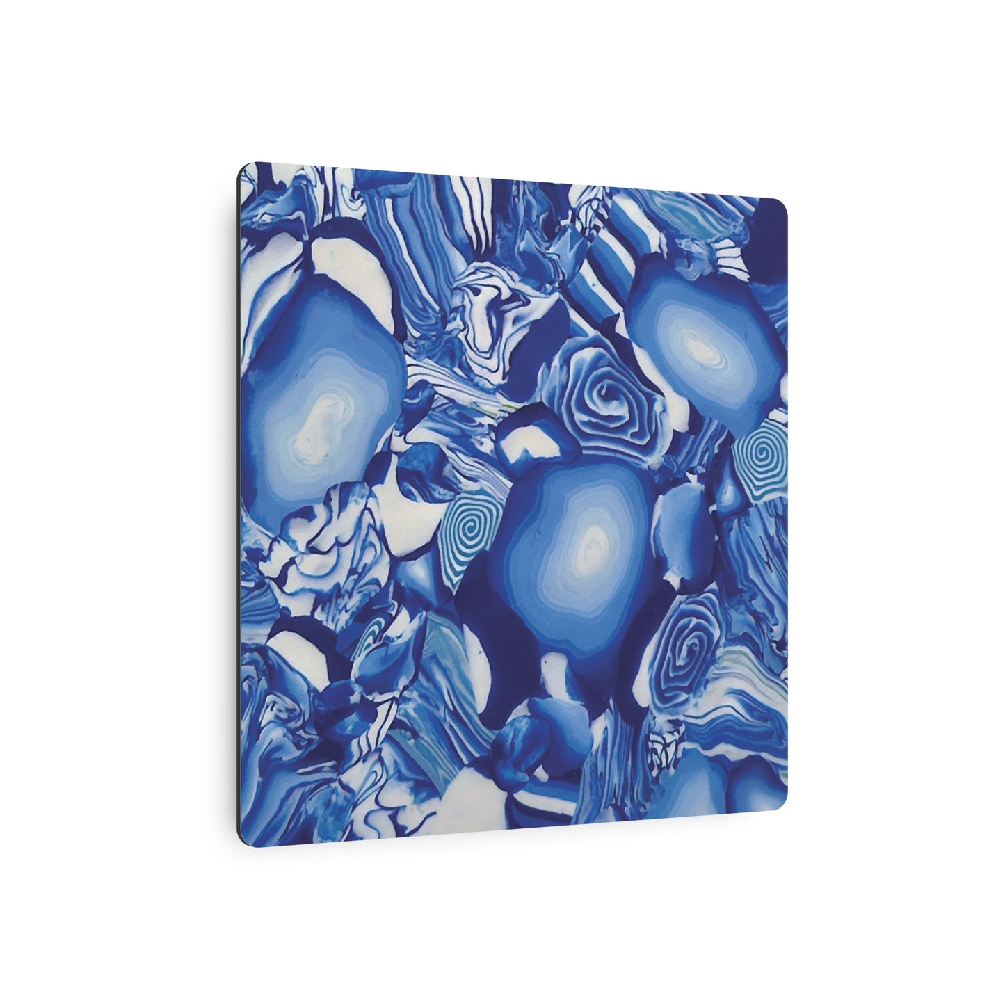 Swircles of Clay - Metal Art Sign – Wall Decor