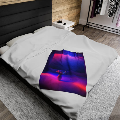 Unique Depth Blanket, Soft Plush Throw, Cozy Warm Bedding, Unique Comforting Home Decor, Depth Design