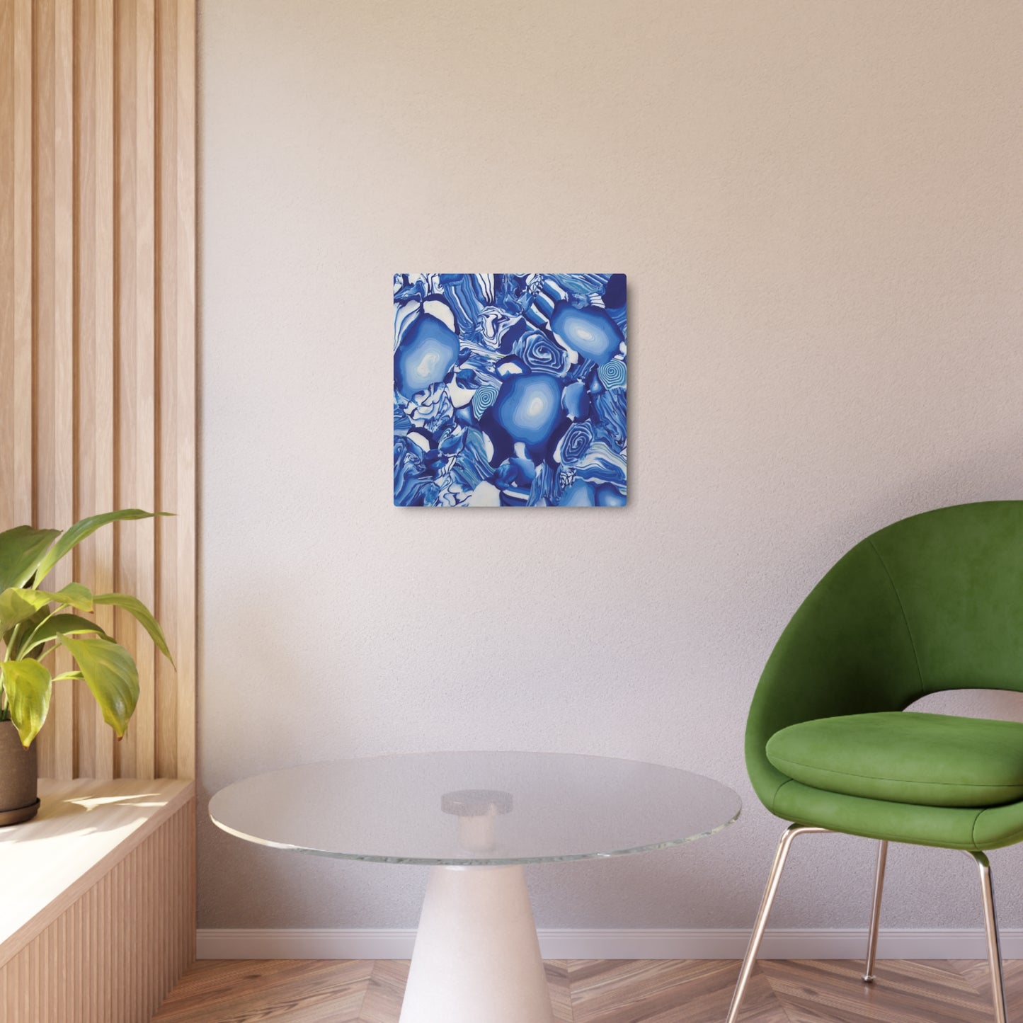 Swircles of Clay - Metal Art Sign – Wall Decor