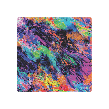 Glow Safari - Metal Art Sign – Vibrant Colorful Wall Decor