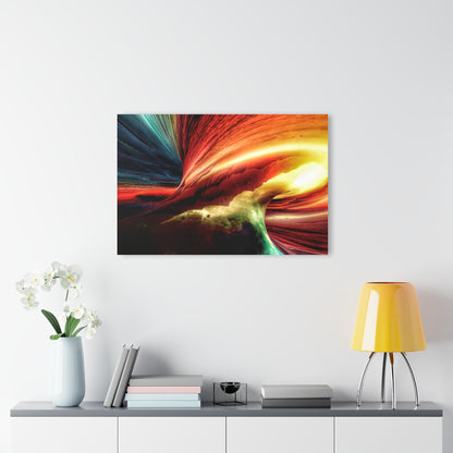 Vibrant Abstract Acrylic Print - Modern Wall Art for Home Decor